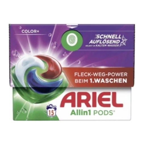 Ariel all in 1 kapsułki do prania koloru 15szt 298,5g