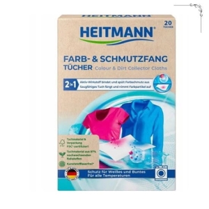 Heitmann Chusteczki do prania 20szt w opak.