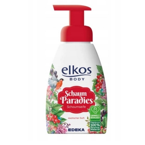 Elkos Paradies wegańskie mydło w piance o egzotycznym zapachu 250ml