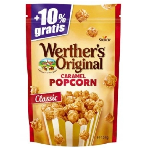 Werther’s Original Caramel 154g popcorn karmelowy z maślanym smakiem