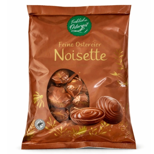 Feine Ostereier Noisette czekoladowe jajka z nadzieniem orzechowym 150g