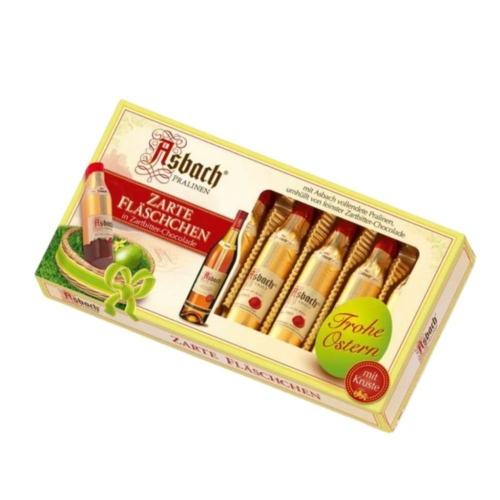 Asbach praliny buteleczki z ciemnej czekolady z nadzieniem brandy 100g