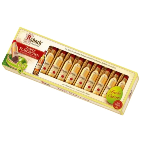 Asbach praliny buteleczki z ciemnej czekolady z nadzieniem brandy 150g