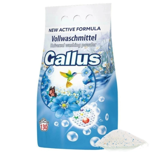 Gallus proszek do prania uniwersalny z nową aktywną formułą 130 prań 8,45kg