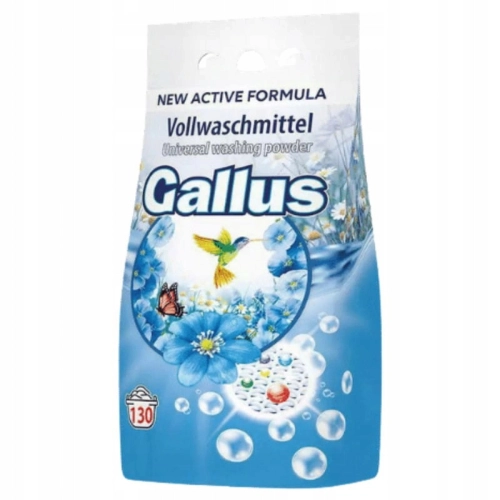 Gallus proszek do prania uniwersalny z nową aktywną formułą 130 prań 8,45kg