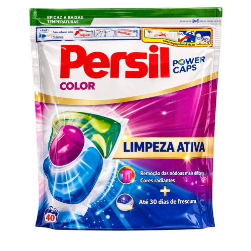 Perwsil Power Caps Color kapsułki do prania koloru 40szt 560g