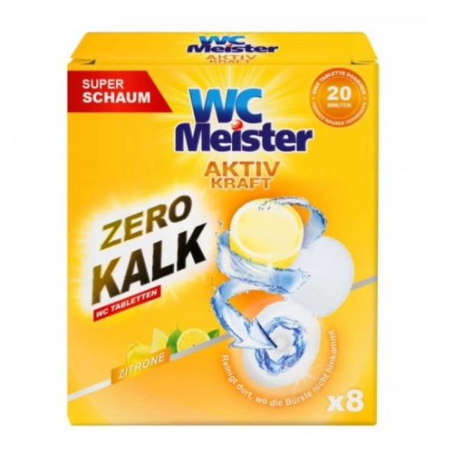 Wc Meister Zitrone tabletki do czyszczenia toalety 8 tabletek 160g