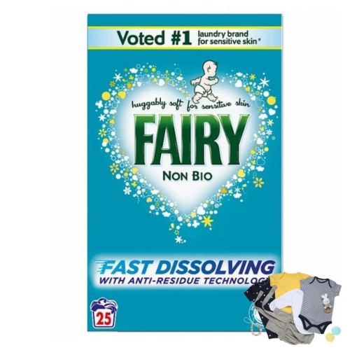 Fairy Non Bio proszek do prania 25pr 1375g delikatny dla skóry