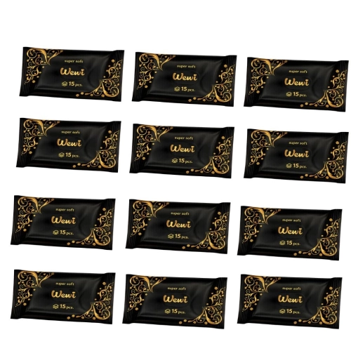 Chusteczki torebkowe Wewi Premium o zapachu francuskich perfum 12x15szt