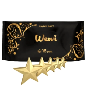 Chusteczki torebkowe Wewi Premium o zapachu francuskich perfum 12x15szt