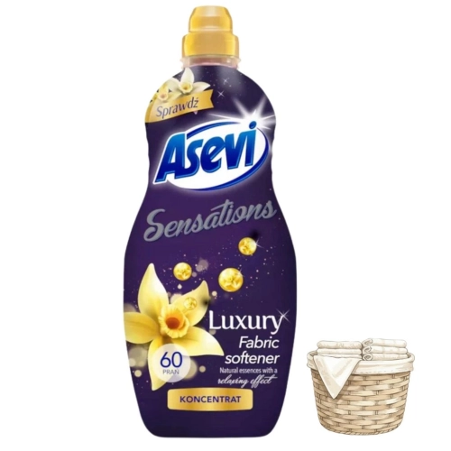 Asevi Luxury płyn do płukania tkanin 60pł 1,44l