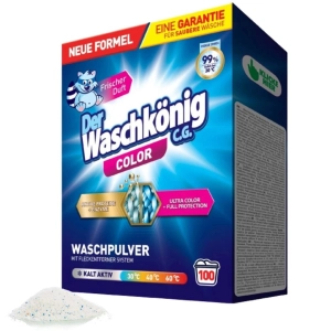 Der Waschkönig C.G. Universal + Color Zestaw Proszków do Prania 2x100 prań