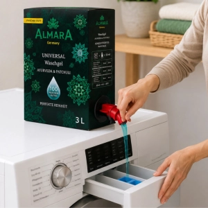 Almara Universal Waschgel Ayurveda & Patchuli 3L żel do prania na 100 prań