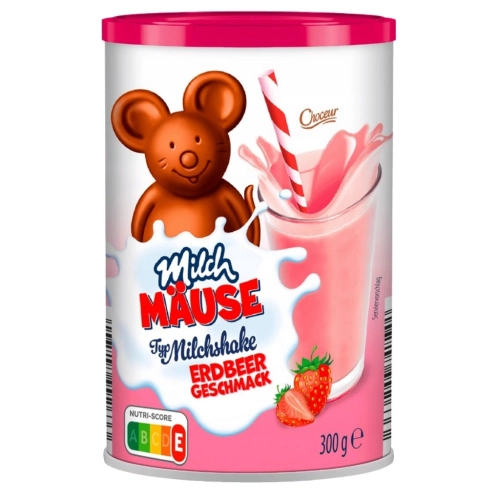 Milch Mause shake napój mleczno- truskawkowy w proszku 300g