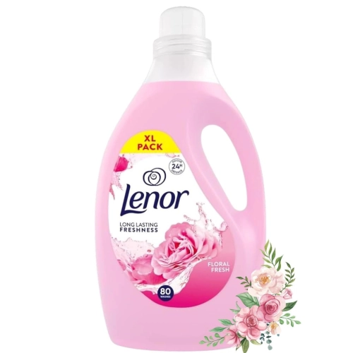 Lenor Floral fresh płyn do płukania o kwiatowym zapachu 80 prań 2,64l