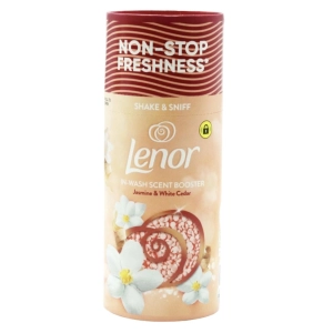 Lenor Jasmine & White Cedar granulki perełki do prania jaśmin i biały cedr