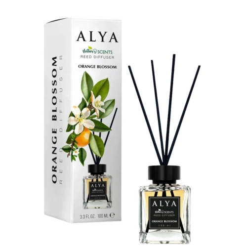 Alya patyczki zapachowe Nature's Scents o zapachu kwiatu pomarańczy 100ml