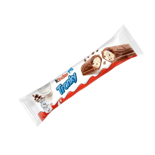 Kinder Tronky wafelek z mlecznym nadzieniem 1szt 18g