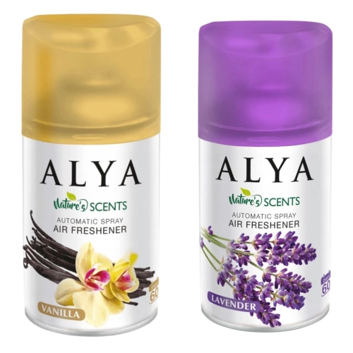 Alya Vanilla wanilia i Lavender lawenda odświeżacze powietrza 2x 250ml