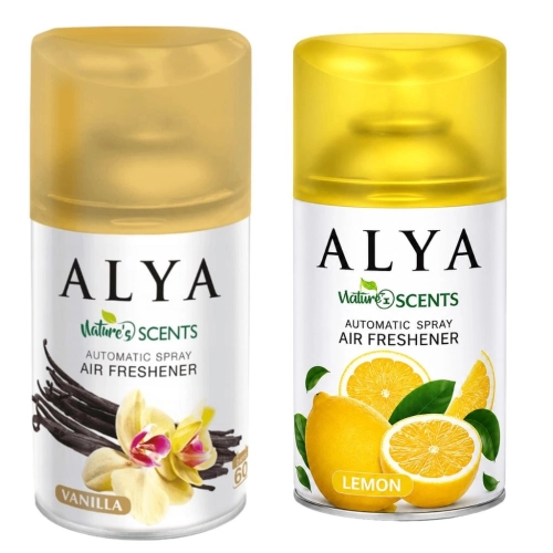 Alya Vanilla wanilia i Lemon cytryna odświeżacze powietrza 2x 250ml
