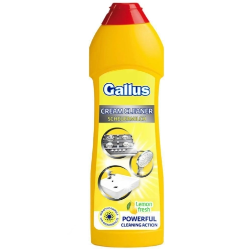 Gallus cytrynowe mleczko Czyszczące do kuchni i łazienki 700g