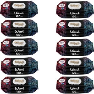 Chusteczki nawilżane Wewi Dream 10x 120szt. dubajski zapach,delikatne