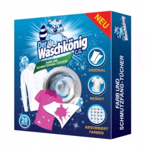 Der Waschkonig chusteczki wyłapujące kolor 3x 20szt.