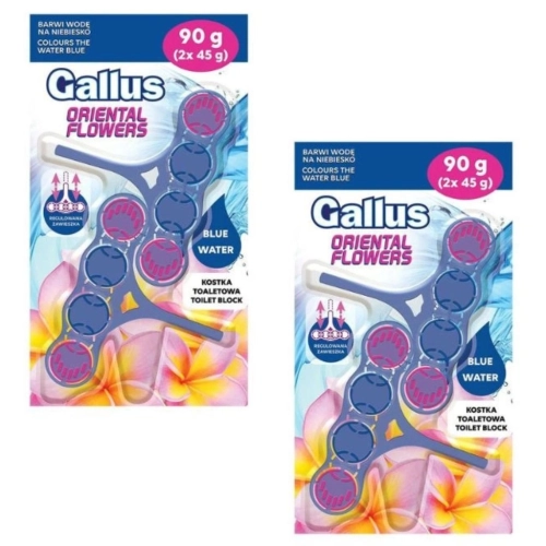 Gallus podwójna zawieszka do Wc Oriental Flower x2