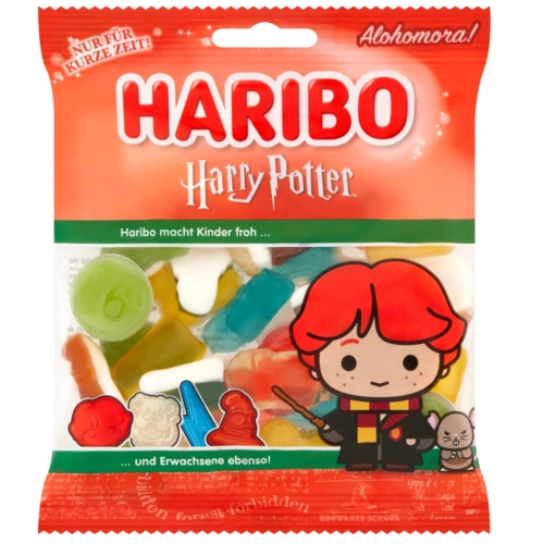 HARIBO Harry Potter Żelki Owocowe 160g Magiczna Edycja Kolekcjonerska