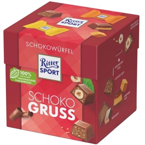 Ritter Sport Schoko Gruss - Pralinki czekoladowe mix smaków 176 g