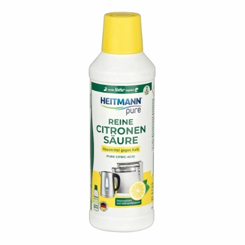 Heitmann Pure cytrynowy odkamieniacz w płynie do sprzętów kuchennych 500ml