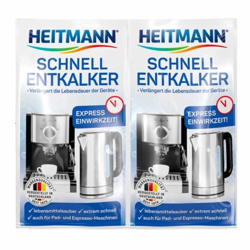Heitmann odkamieniacz w proszku do sprzętów AGD 2x15g