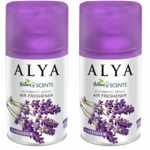 Alya Lawenda odświeżacz powietrza w sprayu/automatów 60dni/250ml x2