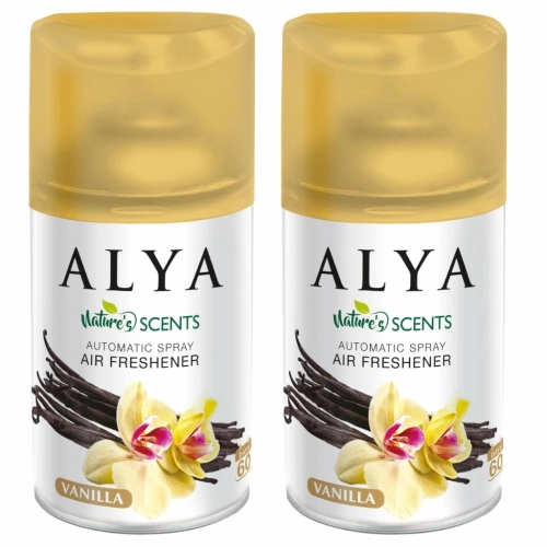 Alya Wanilia odświeżacz powietrza w sprayu/ do automatów 60dni/250ml x2
