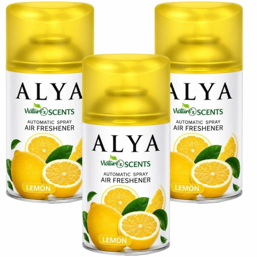 Alya cytryna lemon odświeżacz powietrza w sprayu/ do automatów x3