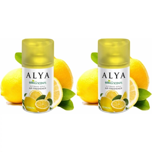 Alya cytryna lemon odświeżacz powietrza w sprayu/ do automatów x2