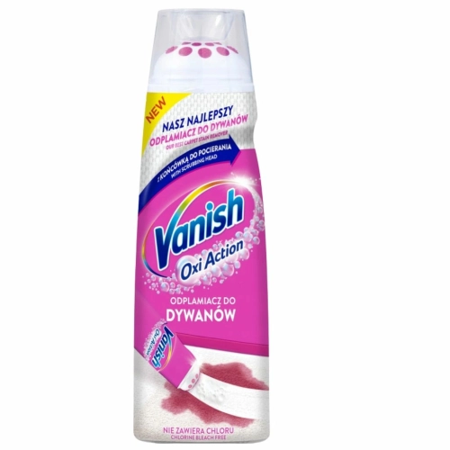 Vanish Oxi Action szybki i skuteczny odplamiacz do dywanów 195ml