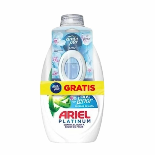 Ariel Abril 25 prań 1,125l i zawieszka Ambi Pur Abril 7,5ml gratis