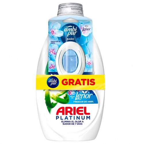 Ariel Abril 25 prań 1,125l i zawieszka Ambi Pur Abril 7,5ml gratis