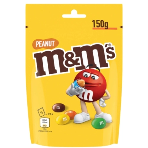 M&M’s Peanut 150g - Drażetki Czekoladowe z Orzeszkami Ziemnymi