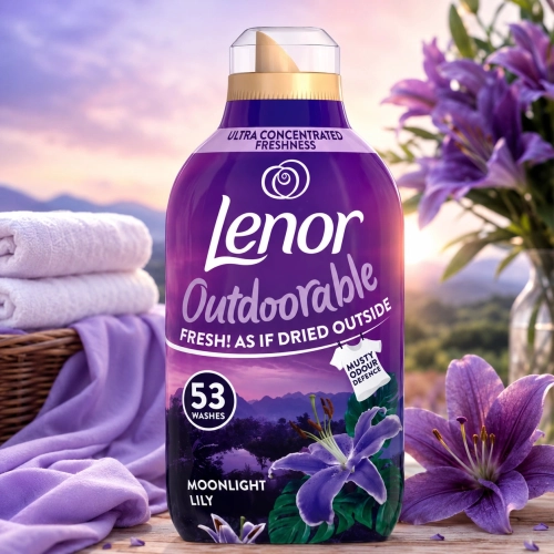 Lenor Moonlight Lily kwiatowy skoncentrowany płyn do płukania 53pł 742ml