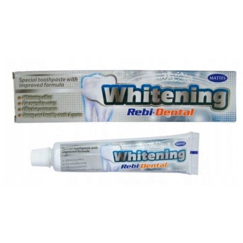 Mattes Rebi-Dental Whitening wybielająca pasta do zębów 100g