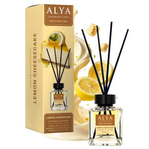 ALYA Gourmand Lemon Cheesecake 100ml Patyczki Zapachowe Cytrynowy Sernik
