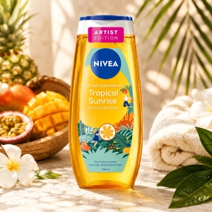 Nivea Tropical Sunrise żel pod prysznic o zapachu egzotycznych owoców 250ml
