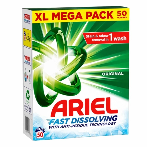 Ariel Original uniwersalny proszek do prania 50 prań 2,75kg