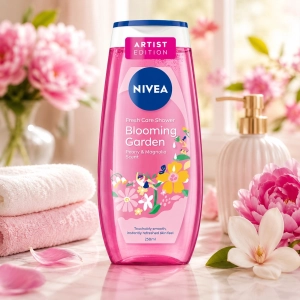 Nivea Blooming Garden żel pod prysznic o zapachu peoni i magnolii 250ml