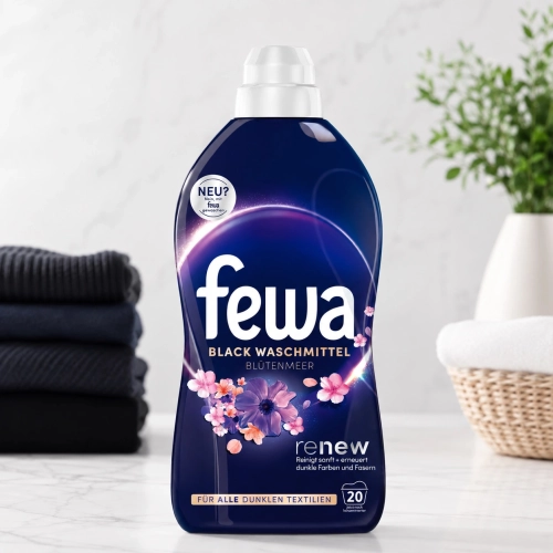 Fewa Black Blütenmer Renew płyn do prania ciemnych i czarnych tkanin 20prań