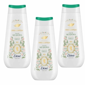 Dove Bridgerton Love & Meadows Żel pod prysznic Bergamotka 225ML x3