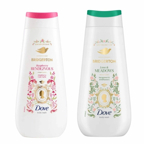 Żele pod prysznic Dove edycja limitowana Bridgerton 2 rodzaje 2x 225ml