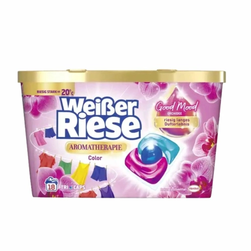 Weisser Riese Aromatherapie Color kapsułki do prania koloru 18szt w opak.